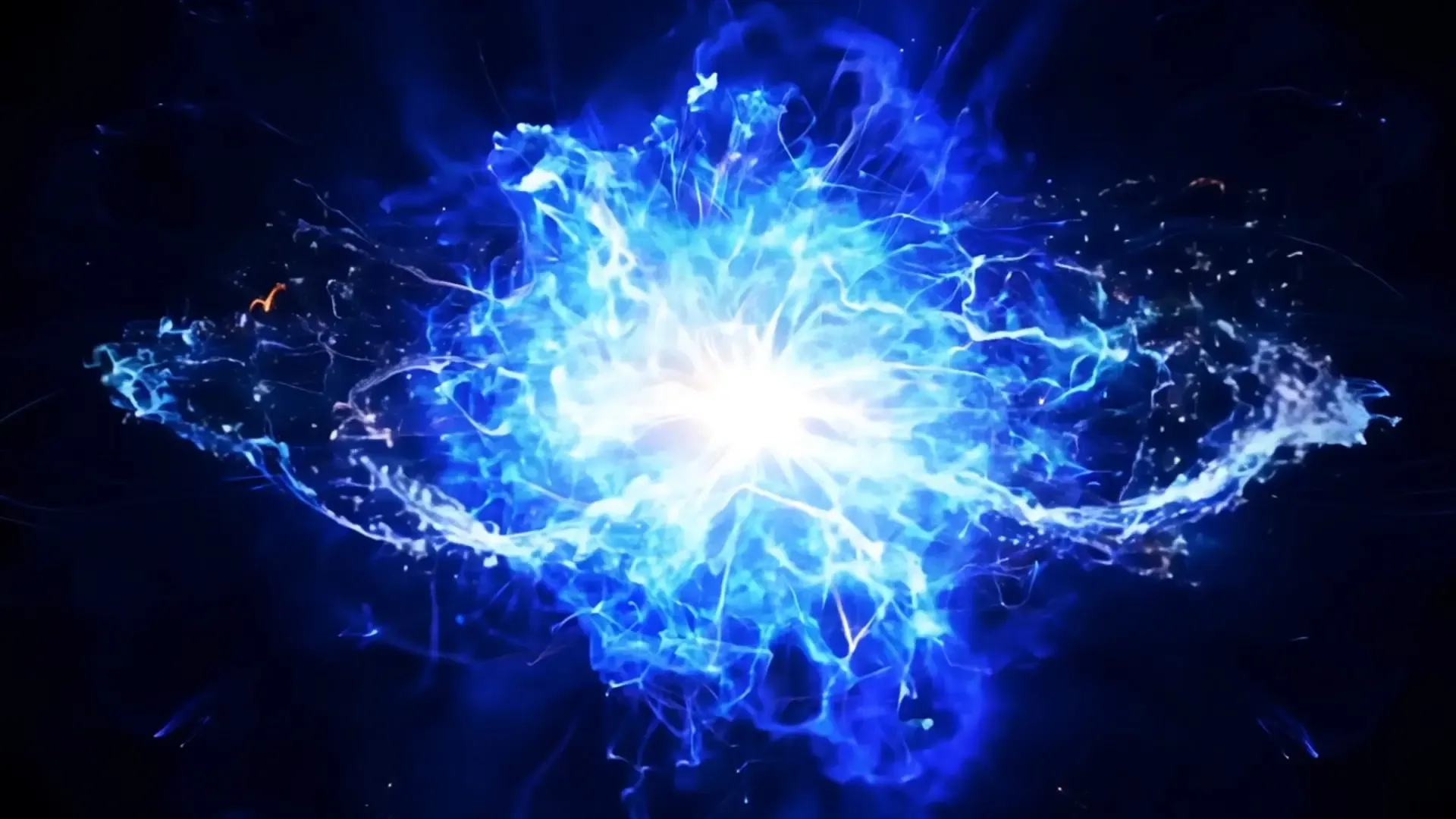 Dynamic Electric Explosion Background for Energizing Title Animation